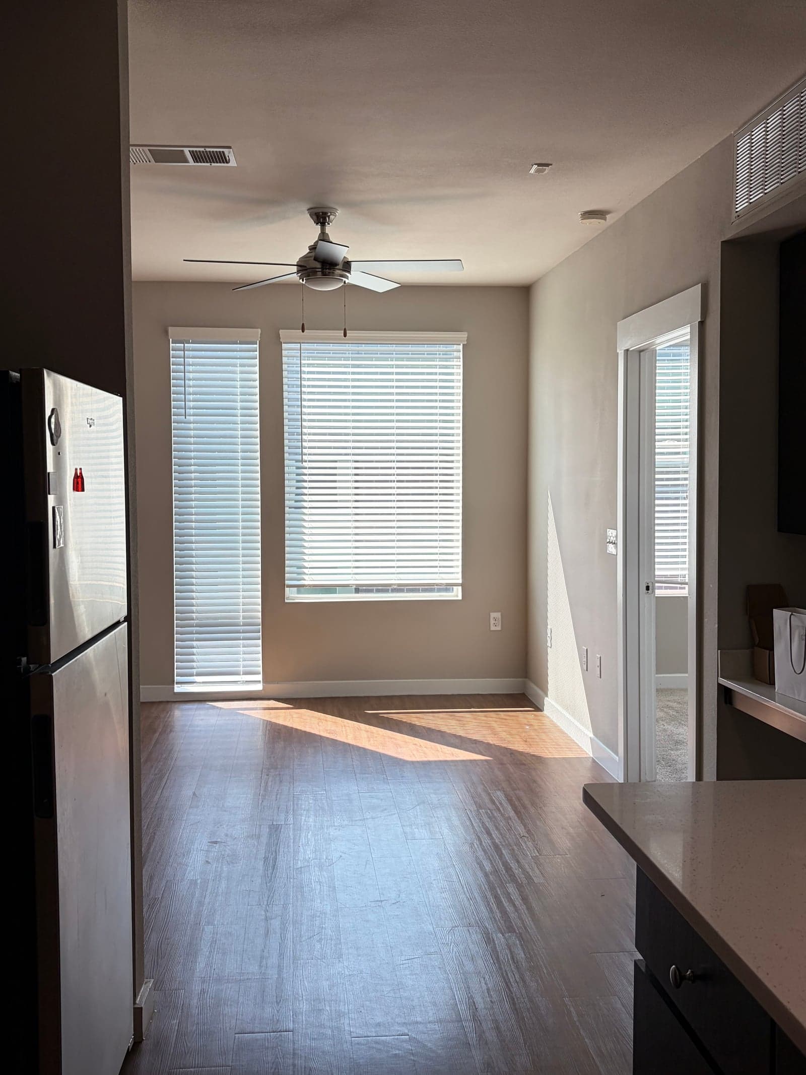my empty apartment